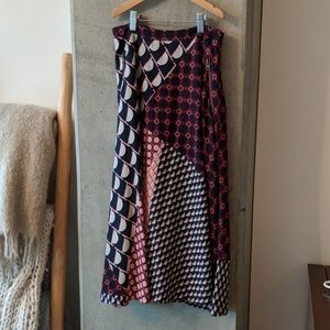 Beautiful anthro midi skirt